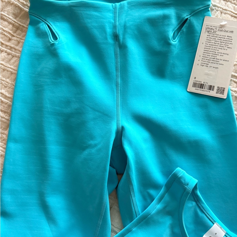 Lululemon bundle lot NWT SIZE 8 leggings and tank - Picture 3 of 6